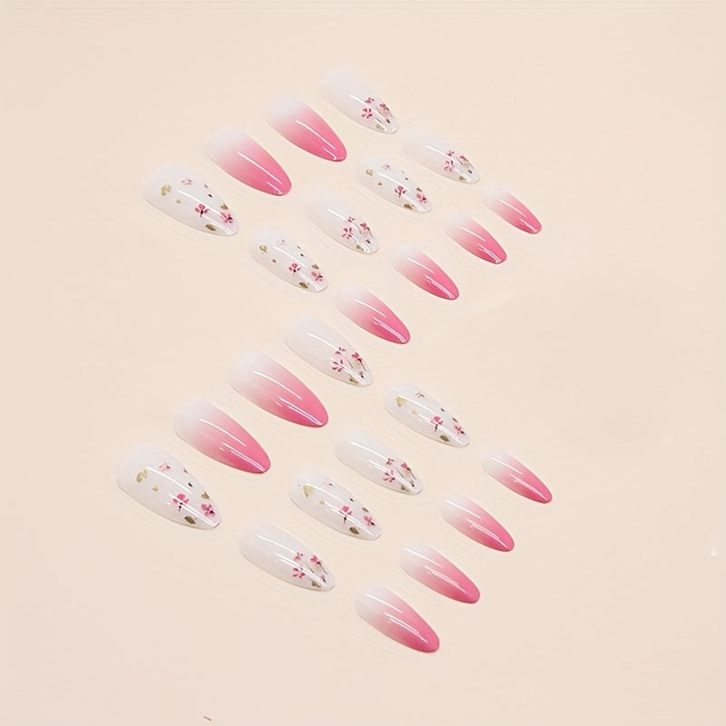 Novari Adorable Pink Gradient Delicate Patterns