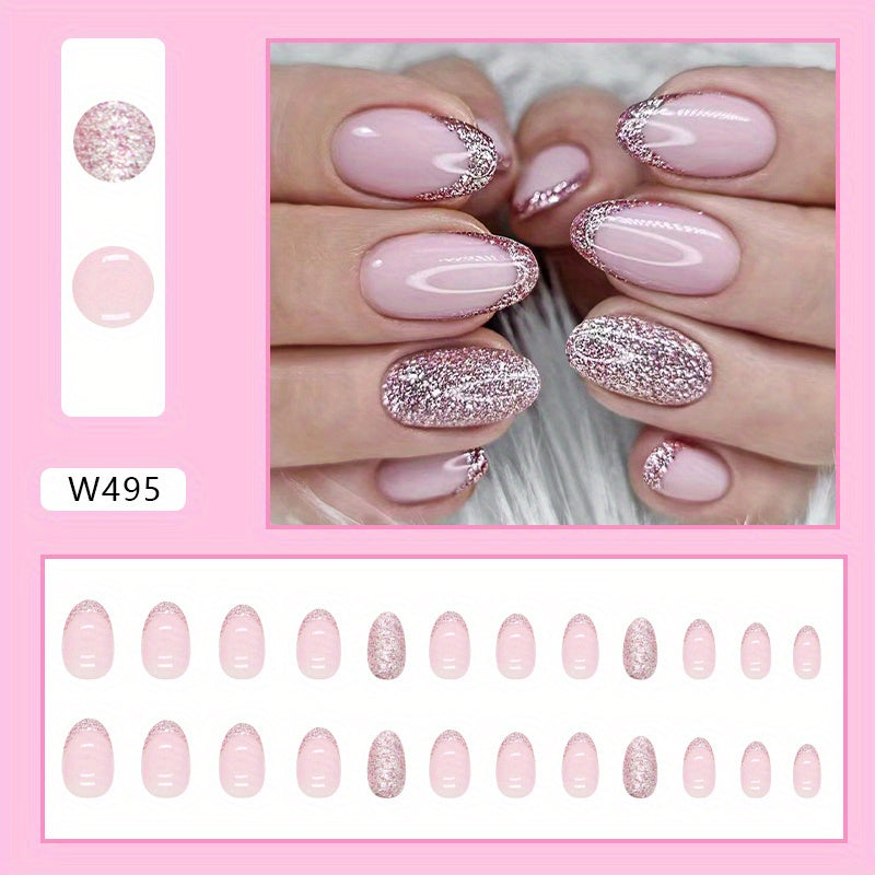 Novari Luxurious Pink French Tips