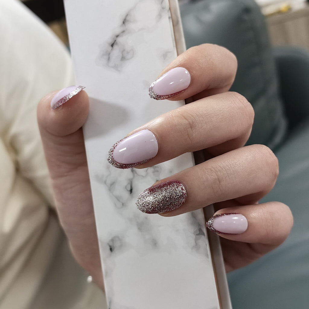 Novari Luxurious Pink French Tips