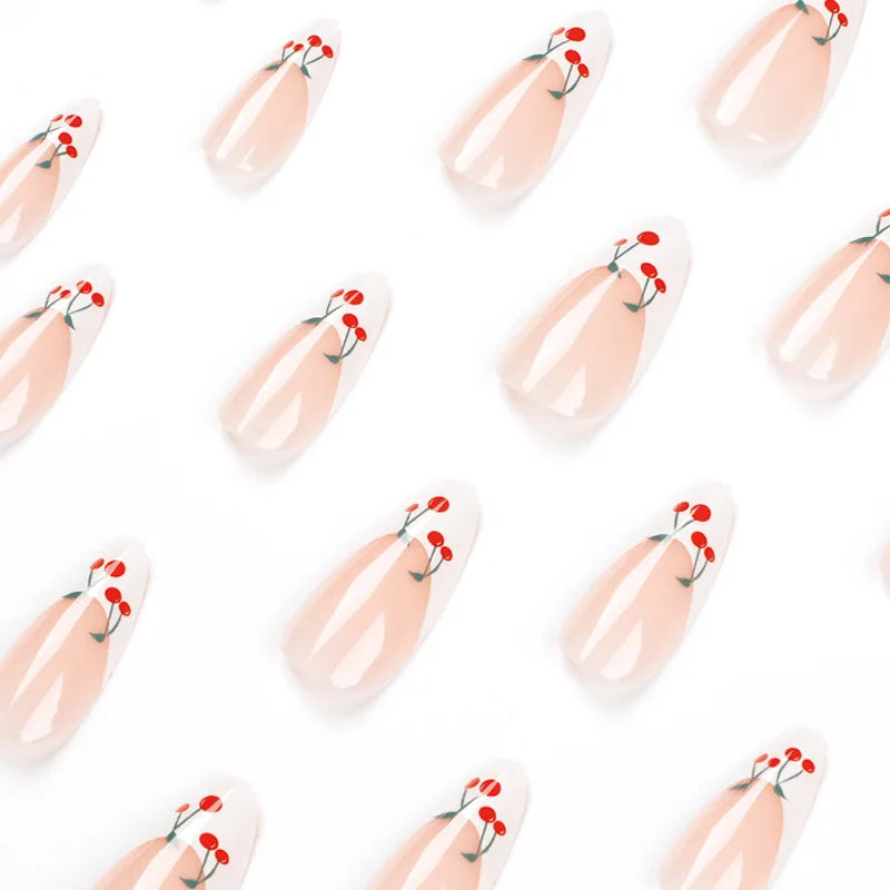 Novari French Little Cherry Nails