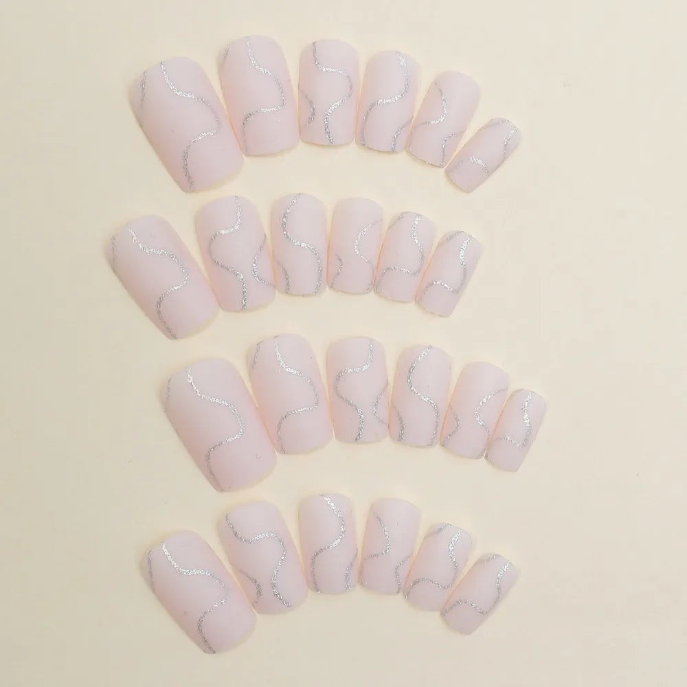 Novari Manicure French Nails Square Head