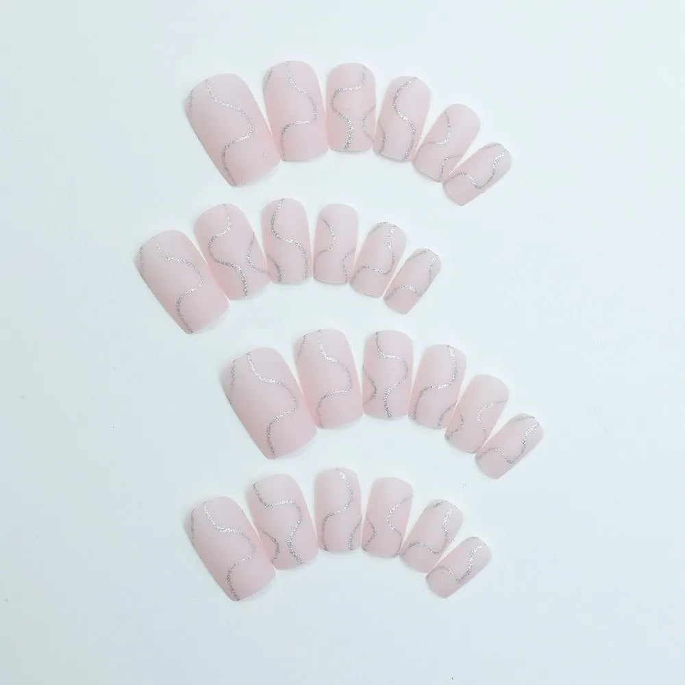 Novari Manicure French Nails Square Head