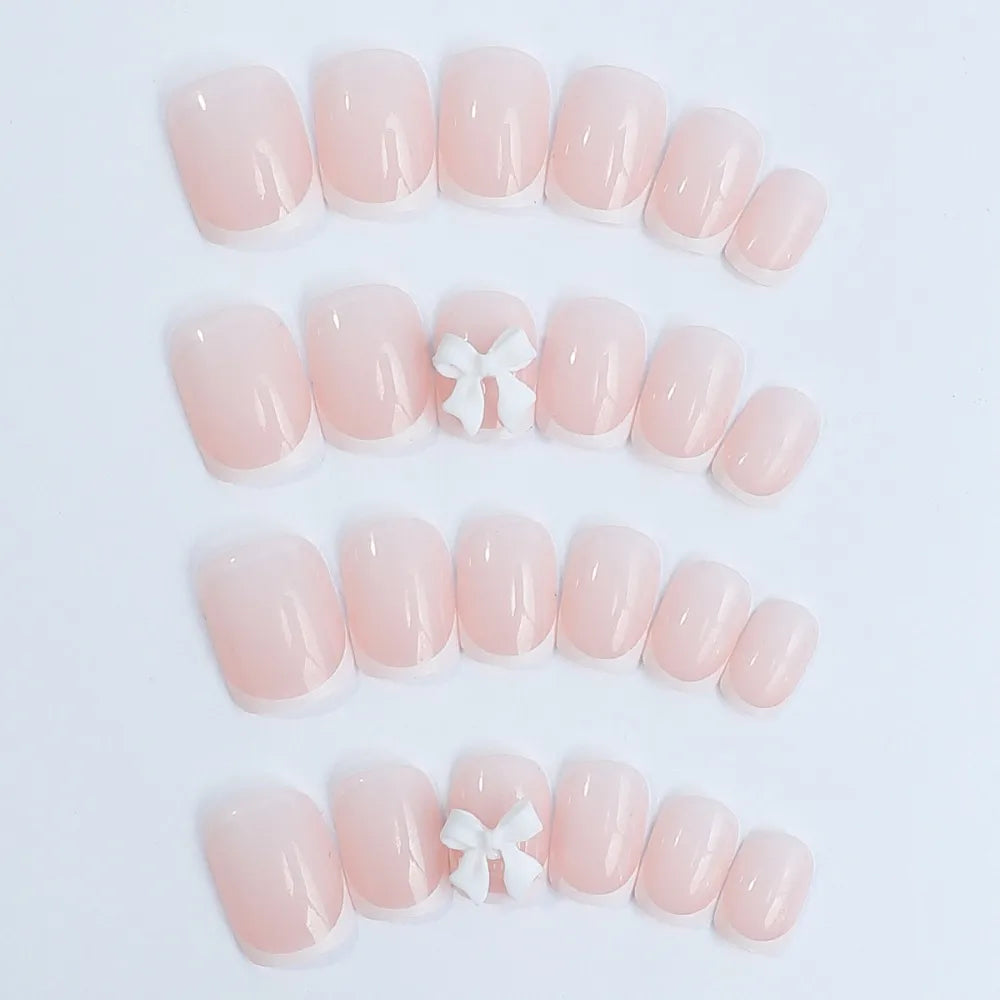 Novari Manicure French Nails Square Head