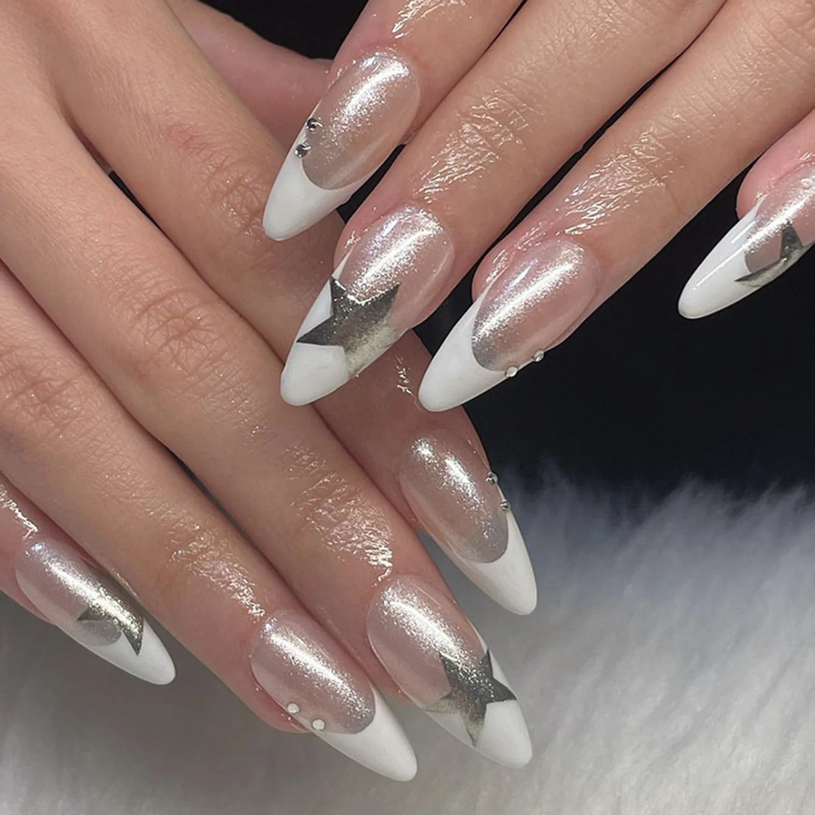 Novari French pointed daily Nails