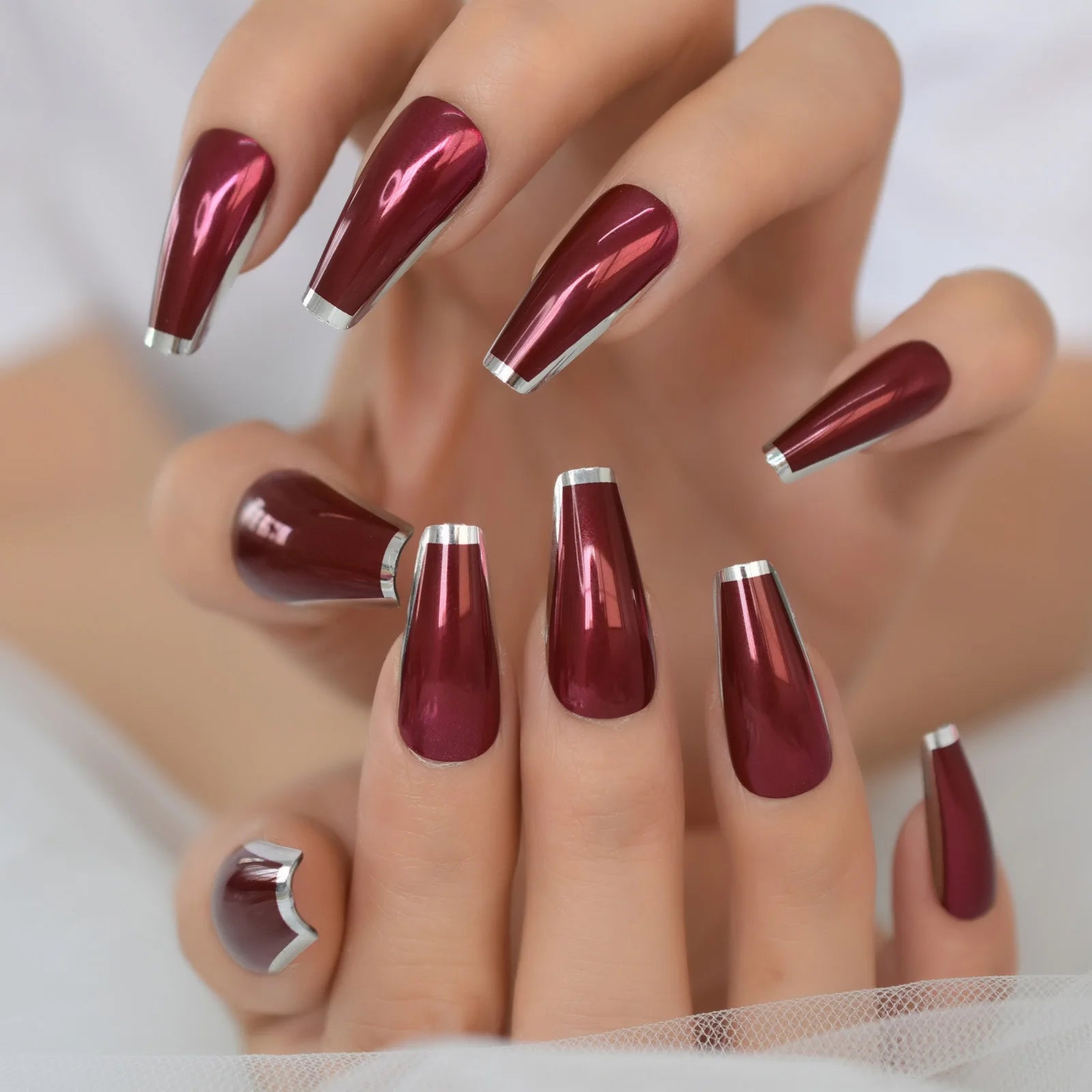 Novari Designed Medium Long Coffin Tips