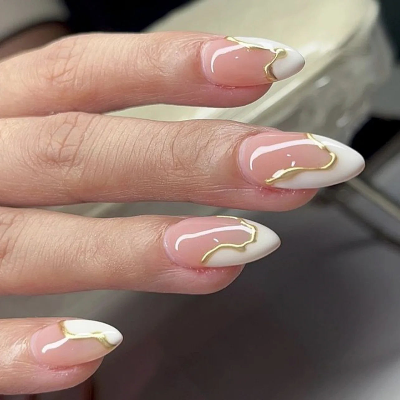 Novari French pointed daily Nails