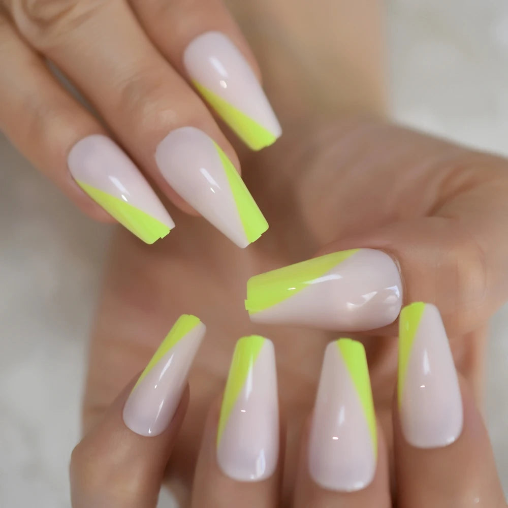 Novari Designed Medium Long Coffin Tips