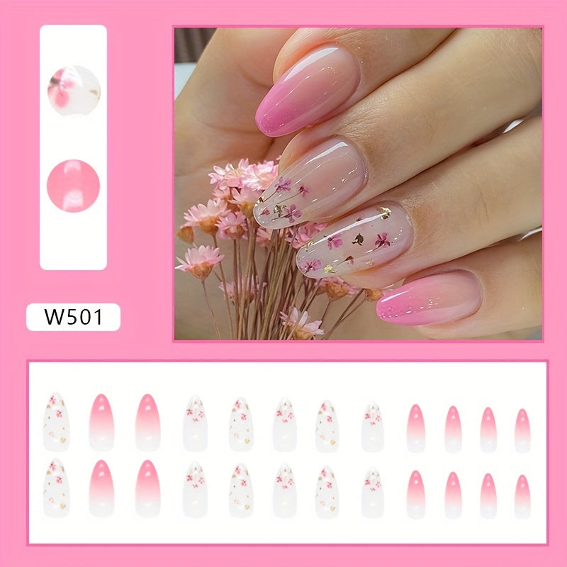 Novari Adorable Pink Gradient Delicate Patterns