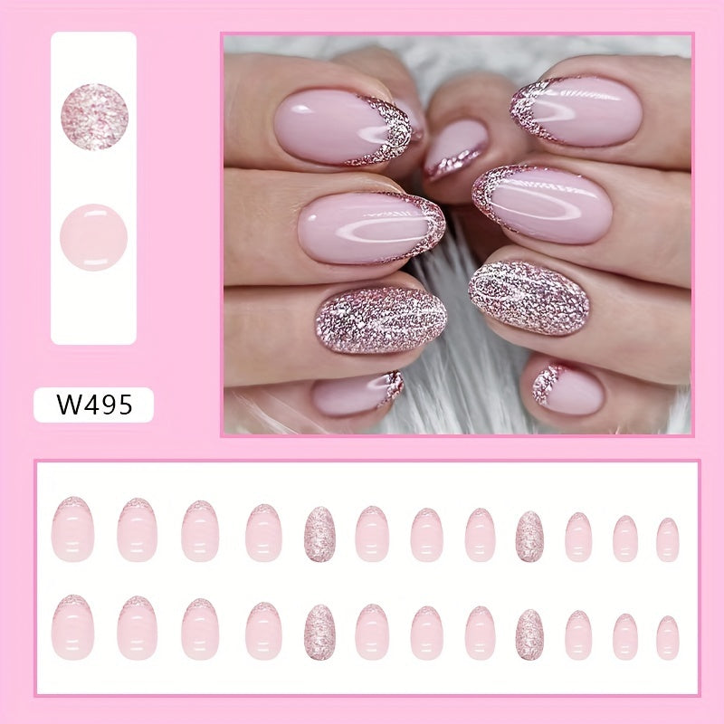 Novari Luxurious Pink French Tips